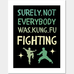 Surely Not Everybody Was Kung Fu Fighting Posters and Art